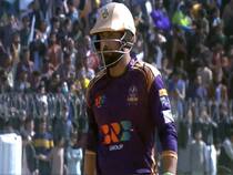 Iftikar Ahmed smashed six sixes off Wahab Riaz’s over in the PSL 2023 exhibition match between Peshawar and Quetta