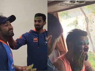 ‘Laga laga Virat ko laga…’: Rohit Sharma Leads Charge As Indian Players Celebrate Holi- Watch