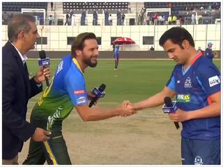 Hilarious Memes Surface After Shahid Afridi, Gautam Gambhir Shake Hands At Toss In LLC Opener