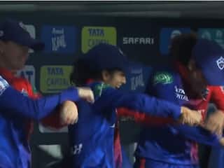 WATCH: Jemimah Rodrigues & Her DC Teammates Entertain Fans With ‘Gangnam style’ Dance Moves During WPL Match