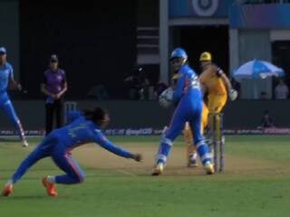 Watch Video Harmanpreet Kaur stunning catch in Womens premier league 2023
