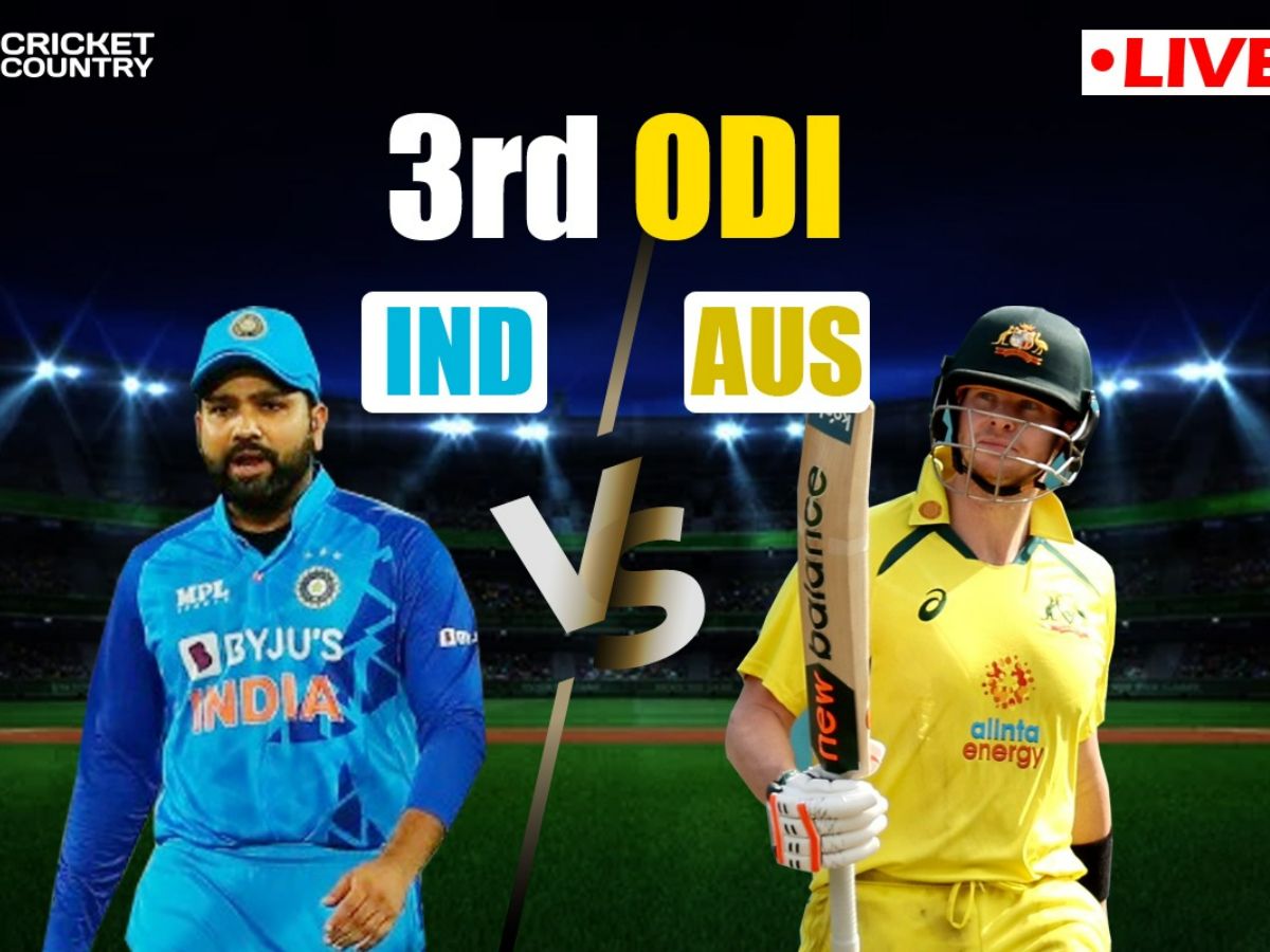 LIVE SCORE IND vs AUS 3rd ODI Chepauk: Bruised India Look For Strong Comeback