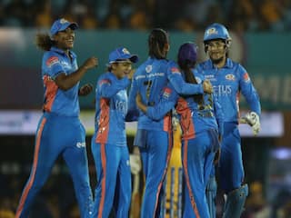 WPL 2023 Mumbai Indians beat UP Warriorz by eight wickets