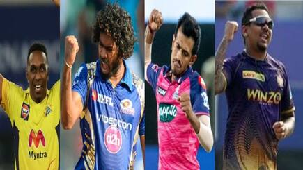 IPL Most wickets top ten players Dwayne Bravo Lasith Malinga