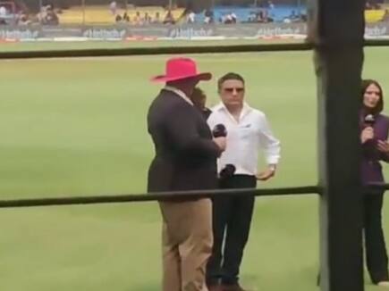 IND Vs AUS: Video Goes Viral As Sanjay Manjrekar Gives Fan Death Stare For ‘Jadeja Jadeja’ Chants