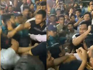 Shakib Al Hasan Violently Assaults Fans During Promotional Event: Watch Viral Video