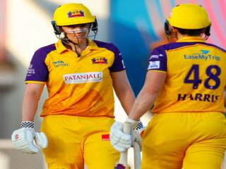 UP Warriorz beat Gujarat Giants by three wickets Qualify for Play off