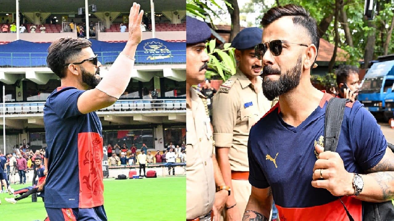IPL 2023: बैंगलोर में विराट का फैंस ने किया जोरदार स्वागत, कोहली का नया टैटू भी हो रहा वायरल