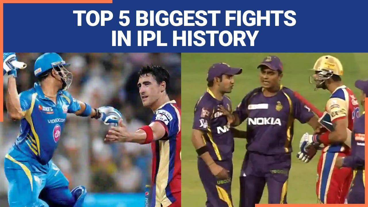 Top 5 Biggest Fight in IPL History