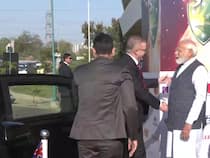 pm narendra modi in india vs australia ahemdabad test match