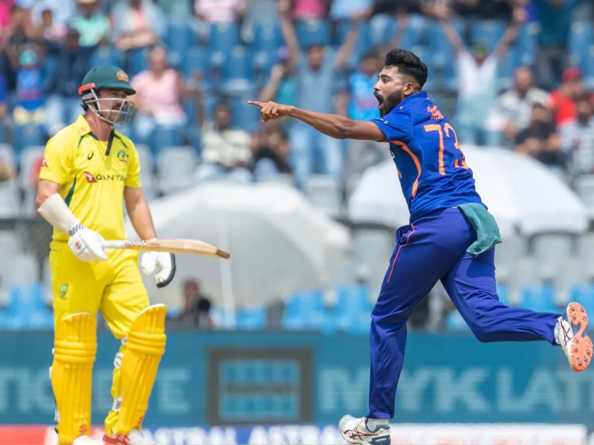 IND vs AUS: चौका मारकर इतरा रहा था ऑस्ट्रेलियाई बल्लेबाज, सिराज ने दो गेंद में सिखाया सबक