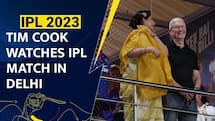 IPL 2023: Tim Cook enjoys KKR vs DC match with Sonam Kapoor after Apple Saket launch