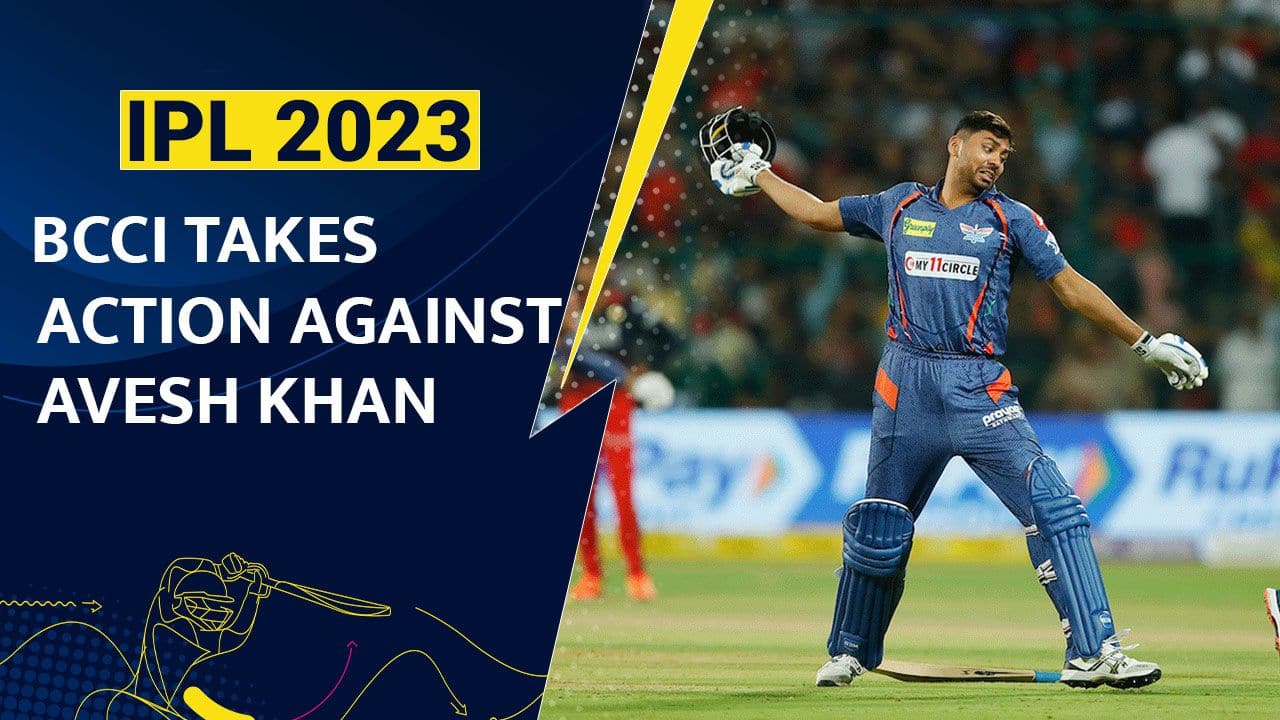 IPL 2023: BCCI takes action against Avesh Khan for helmet-throw act after RCB vs LSG