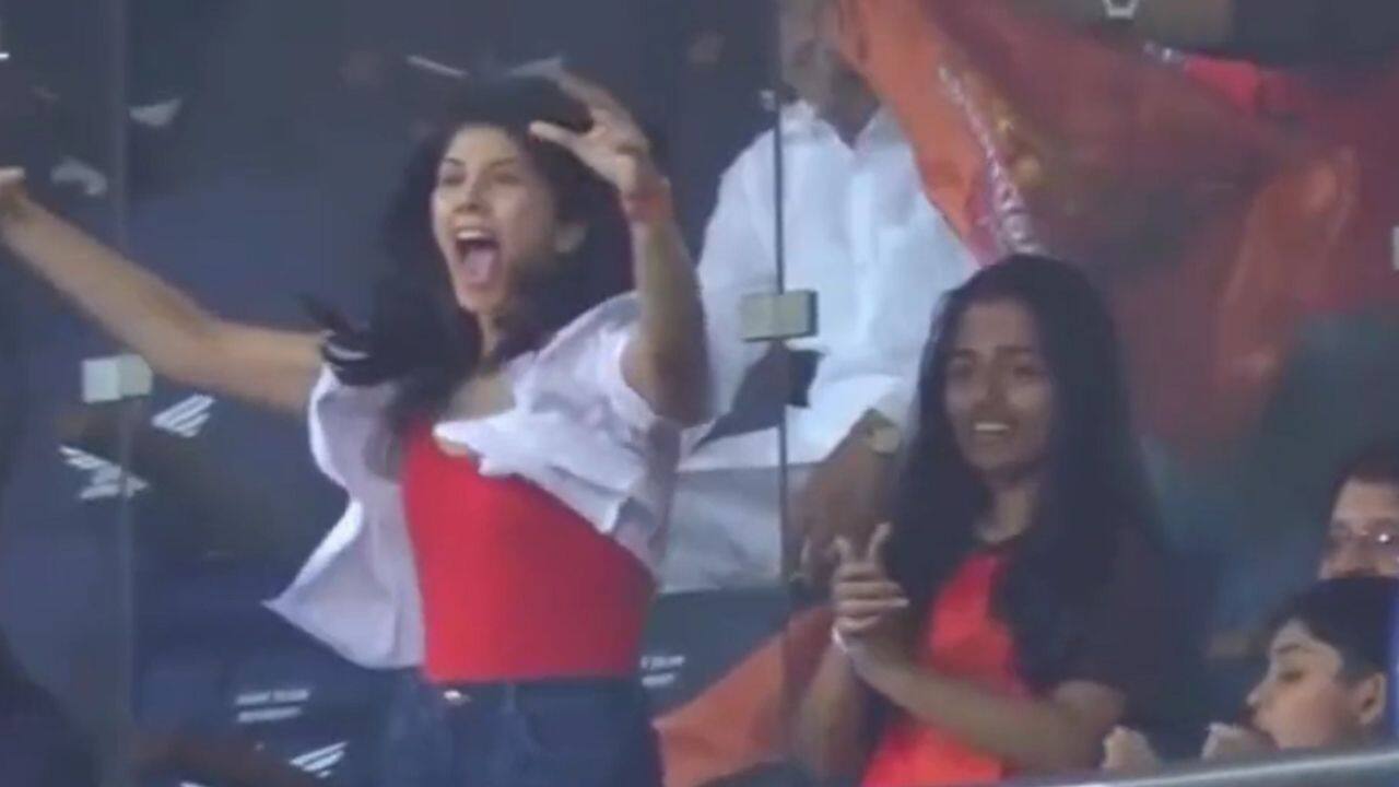 SRH owner Kavya Maran Celebrating After LSG's Kyle Mayers'- WATCH