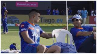 IPL 2023: Sachin Tendulkar’s Hilarious Reaction To Arjun’s Maiden IPL Wicket Goes Viral