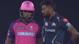 Hardik Pandya Sledges Sanju Samson During GT-RR IPL 2023 Match, He Gives Befitting Reply – WATCH