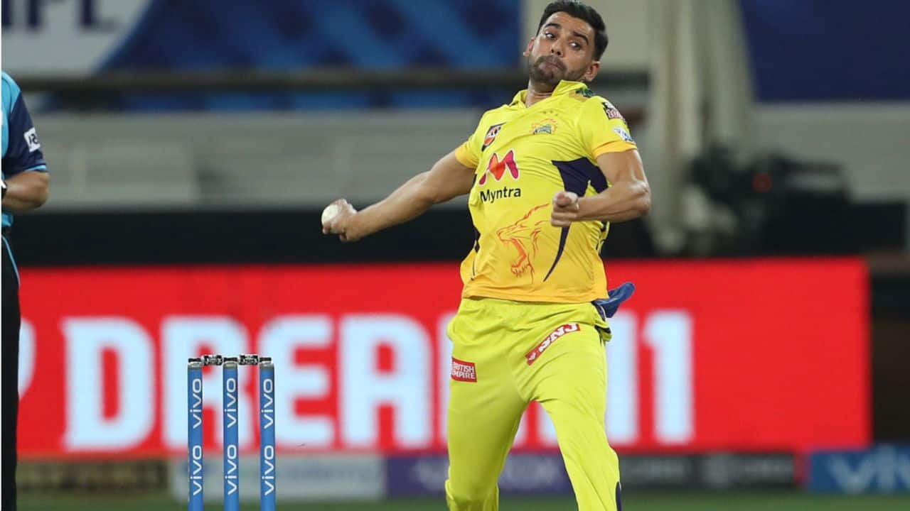 Deepak Chahar, Deepak Chahar IPL 2023, Deepak Chahar CSK, Deepak Chahar Chennai Super Kings, Deepak Chahar CSK in IPL, Deepak Chahar IPL 2023, Deepak Chahar Injured, Deepak Chahar injury news, Deepak Chahar injury update, Deepak Chahar comeback, Deepak Chahar hamstring injury, Deepak Chahar injured against Mumbai Indians, Deepak Chahar return date, Deepak Chahar bowling in CSK nets