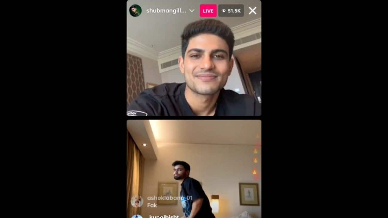 Rinku Singh, Rinku Singh news, Rinku Singh updates, Rinku Singh ans shubman gill, Rinku Singh talks to shubman gill, Rinku Singh live with shubman, Rinku Singh 6 over innings, Rinku Singh against yash dayal, shubman gill talks abouyt Rinku Singh, Rinku Singh mimick virat kohli, Rinku Singh as virat kohli