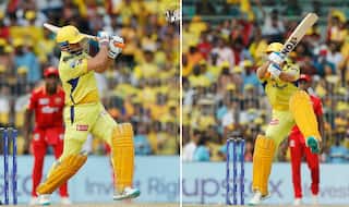 Dhoni smashes two back to back six against most expensive player Sam Curran