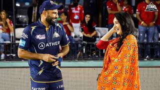 Mohammad Shami meets Preity Zinta after win against PBKS
