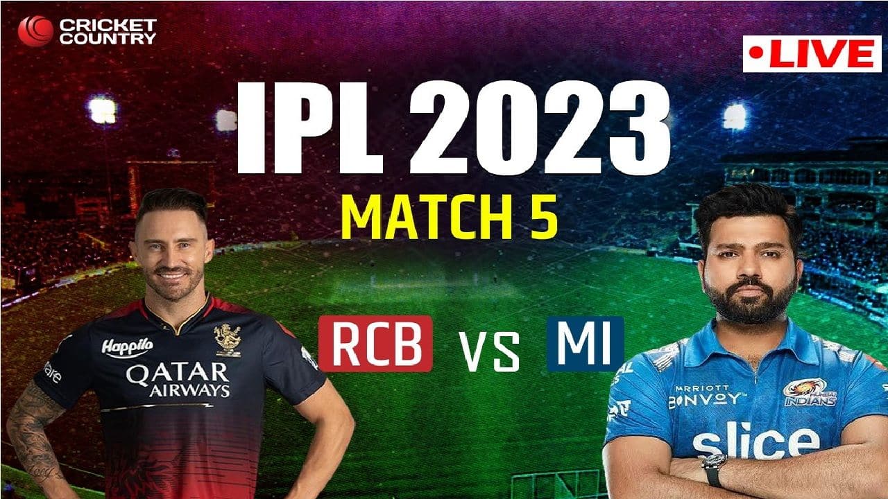 RCB VS MI