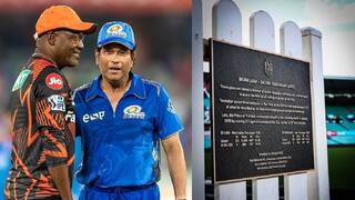 Sydney cricket ground gate in the name of sachin tendulkar and brian lara