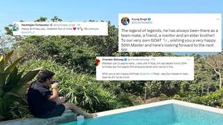 Sachin Tendulkar is celebrating 50th Birthday Social Media reacts