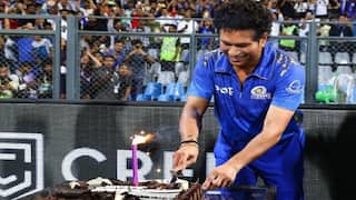Sachin tendulkar birthday celebration in Wankhede Stadium Mumbai MI VS PBKS IPL 2023