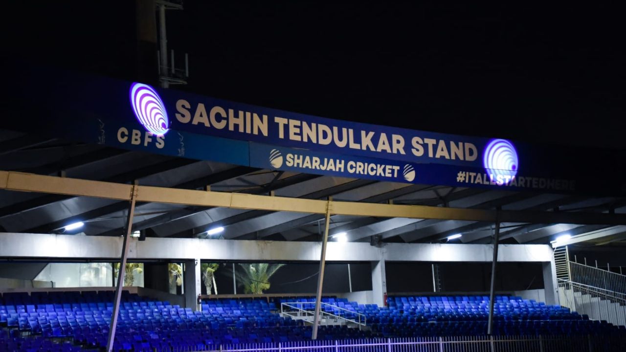 Sharjah Stadium Names Stand After Sachin Tendulkar
