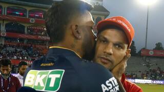 PBKS Vs GT, IPL 2023: Bromance In Air As Hardik Pandya Kisses Shikhar Dhawan, Picture Goes Viral
