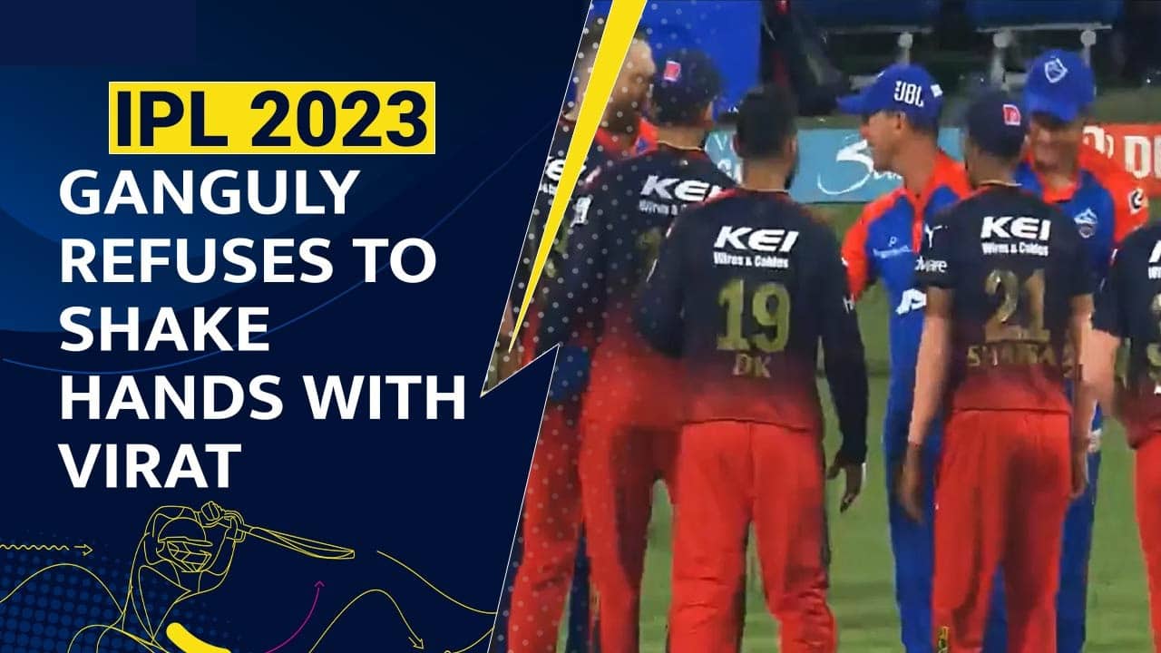 IPL 2023: Here's Why Virat Kohli Refuses To Shake Hands With Sourav Ganguly