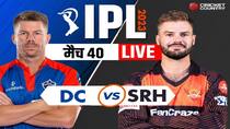 IPL 2023 Live DC vs SRH Live Score IPL 40th Match Delhi Capitals vs Sunrisers Hyderabad Live Cricket updates