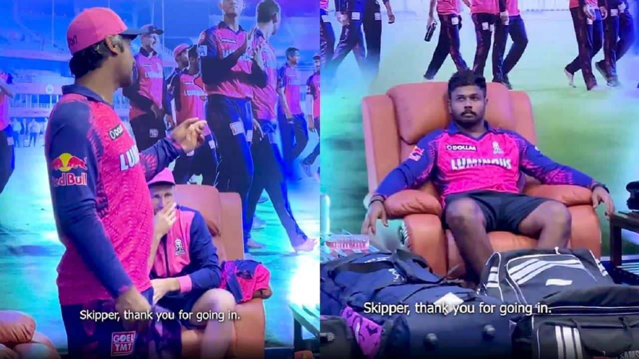 Kumar Sangakkara, Kumar Sangakkara Sanju Samson, Kumar Sangakkara praises Sanju Samson, Kumar Sangakkara on Sanju Samson, Kumar Sangakkara lauds Sanju Samson, Sanju Samson, Sanju Samson IPL 2023, Sanju Samson Rajasthan Royals, Sanju Samson Sanju Samson IPL 2023, Sanju Samson perfect teamman, Sanju Samson vs CSK, Sanju Samson RR vs CSK, Sanju Samson RR vs CSK IPL 2023, Sanju Samson Rajasthan royals vs Chennai Super Kings IPL 2023, Sanju Samson batting vs CSK, Sanju Samson runs in IPL 2023