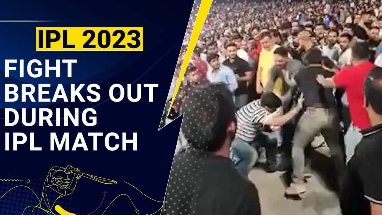 IPL 2023: Huge Fight Breaks Out Between Fans In Delhi During IPL 2023 Match