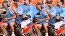 GT Vs CSK: Ashish Nehra Takes Mohit Sharma, Rashid Khan On Fun Tripling Ride On Scooty – WATCH Viral Video