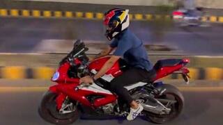 Babar Azam was seen enjoying a bike ride, Fans expressed concerns over safety
