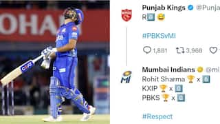 PBKS Troll Rohit Sharma After He Got Out For Duck, MI Give Savage Reply