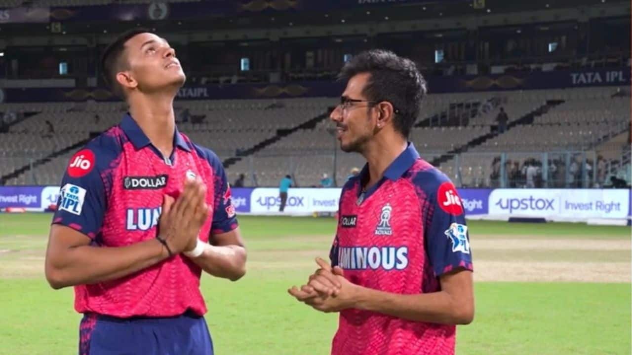 Yashasvi Jaiswal, Yashasvi Jaiswal news,Yashasvi Jaiswal updates, Yashasvi Jaiswal fastest fifty, Yashasvi Jaiswal runs, Yashasvi Jaiswal for rajasthan royals, Yashasvi Jaiswal for ipl 2023, Yashasvi Jaiswal for rr, Yashasvi Jaiswal against kkr, rr vs kkr, chahal during rr vs kkr, chahal created history, yuzvendra chahal after taking 4 wicket