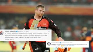 Heinrich Klaasen Century against rcb Sachin tendulkar reacts