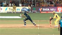 MS Dhoni quick stumping ends shubman gill innings video goes viral