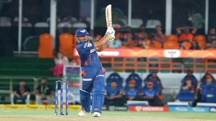IPL 2023 Watch Video Marcus Stoinis 110 meter six in SRH VS LSG Match