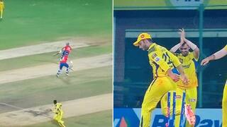 big mix-up in the middle between Manish Pandey and Mitchell Marsh and the latter is run-out
