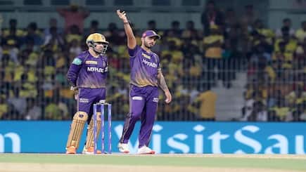 KKR Captain Nitish rana fined for slow over rate in CSK VS KKR Match