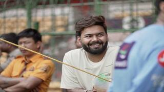 Watch Video Rishabh Pant playing Table Tennis in NCA