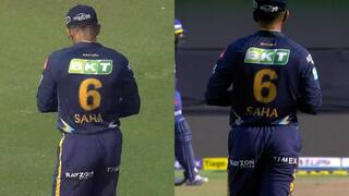 wriddhiman saha reveals on wearing trousers in reverse in GT VS LSG match