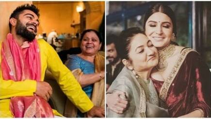 Virat Kohli Shares Beautiful Instagram Post For Anushka Sharma And Mom Saroj Kohli