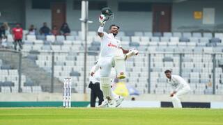Najmul Hossain Shanto becomes the 2nd Bangladesh batter to score centuries in both innings of a Test match