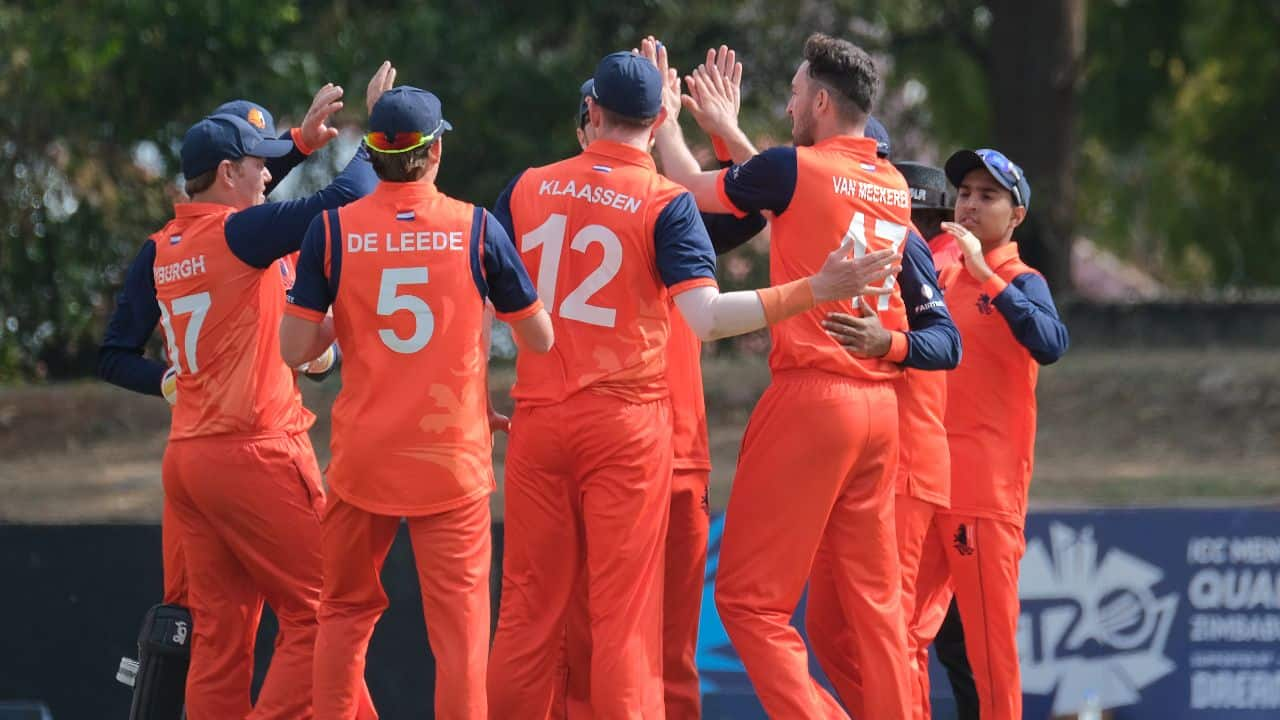 Highlights Netherlands Vs Usa Icc World Cup 2023 Qualifiers Ned Beat Usa By 5 Wickets Full 1830