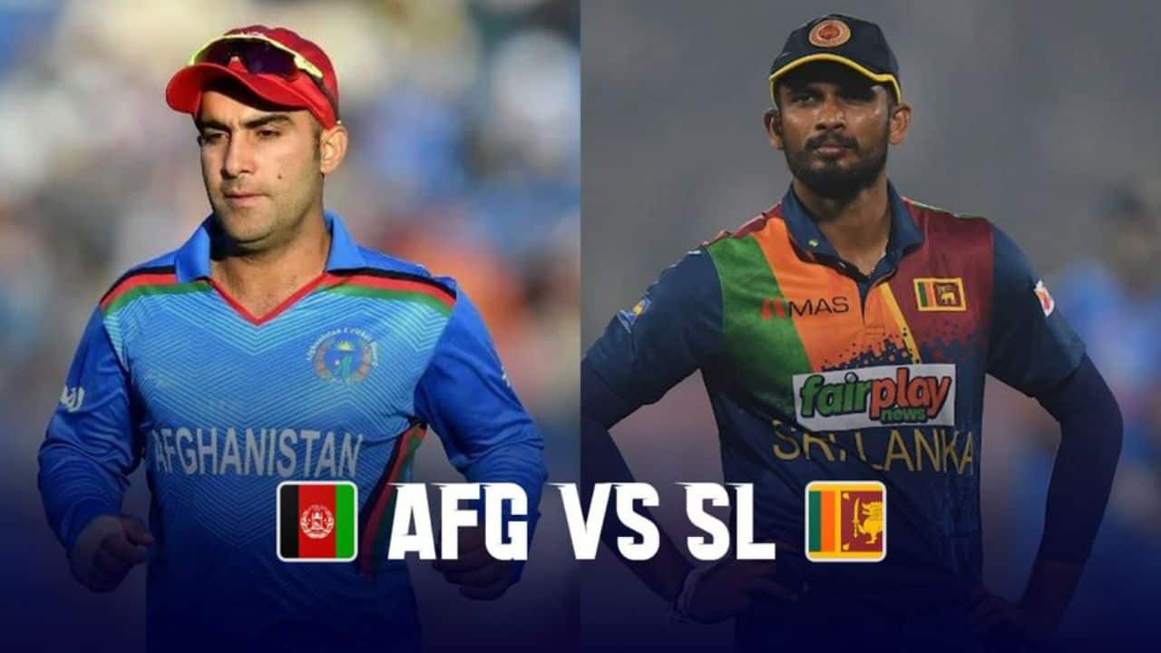 Live Score-Sri Lanka vs Afghanistan Live Cricket Score and Updates SL vs AFG 1st ODI match Live cricket score at Mahinda Rajapaksa International Cricket Stadium, Hambantota