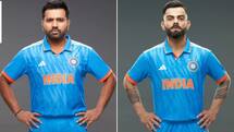 Team India New Jersey: टीम इंडिया की नई जर्सी में कोहली और रोहित की फोटो वायरल